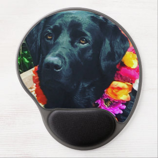 Fia Flower Dog Gel Mouse Pad