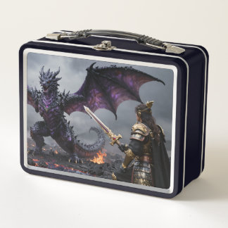 Fiambrera de metal lunch box