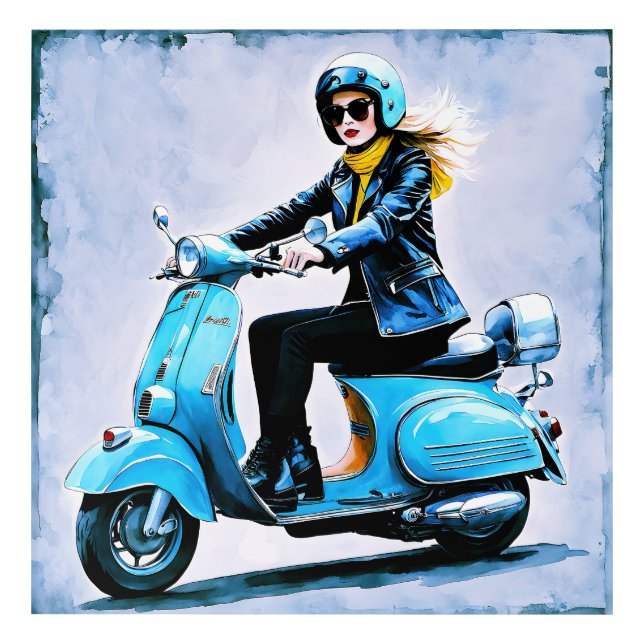 “Fiamma”  “Corsa Elegante” – Elegant Ride     Acrylic Print (Front)