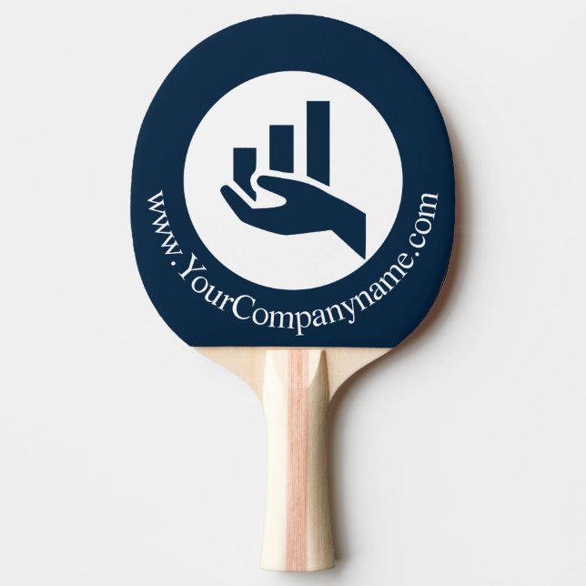 Fianancial Planner Thank you! Promotional   Ping Pong Paddle (Front)