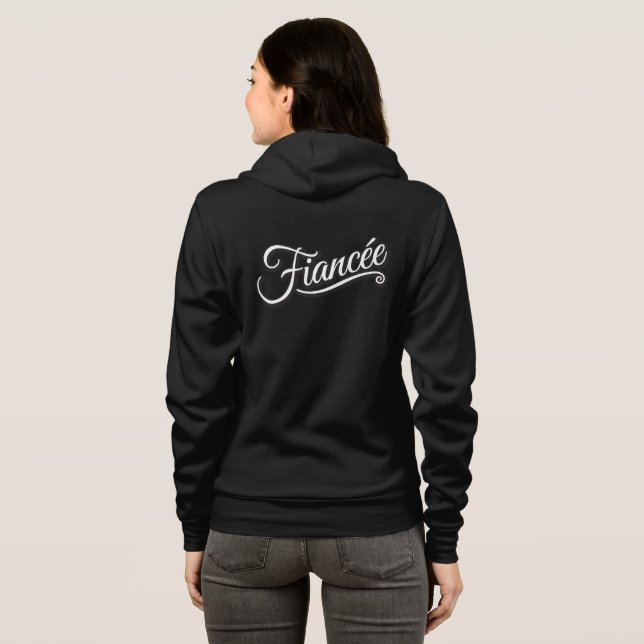 Fiancée sweat shirt black (Back Full)