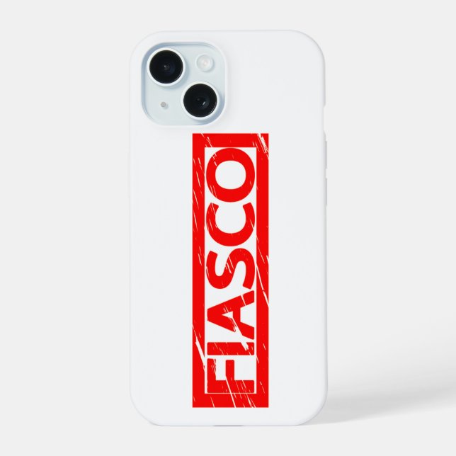 Fiasco Stamp Iphone Case (Back)