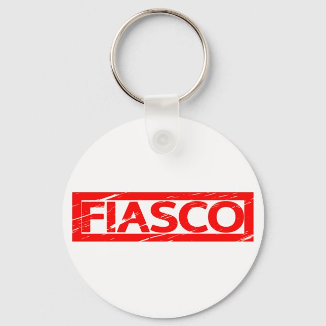 Fiasco Stamp Keychain (Front)