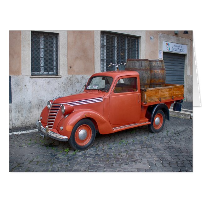 Fiat 1100 Pickup Cards (Front Horizontal)