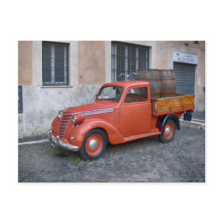 Fiat 1100 Pickup Postcard