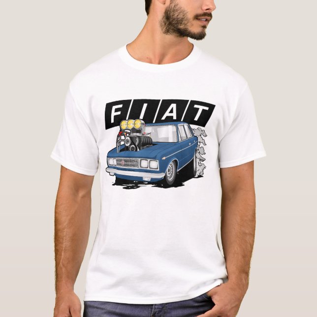 fiat 125 t-shirt (Front)