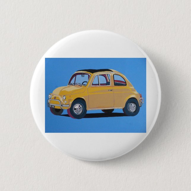 Fiat 500 button (Front)