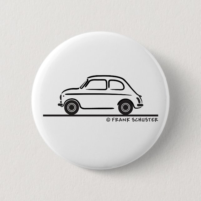 Fiat 500 Cinquecento Button (Front)