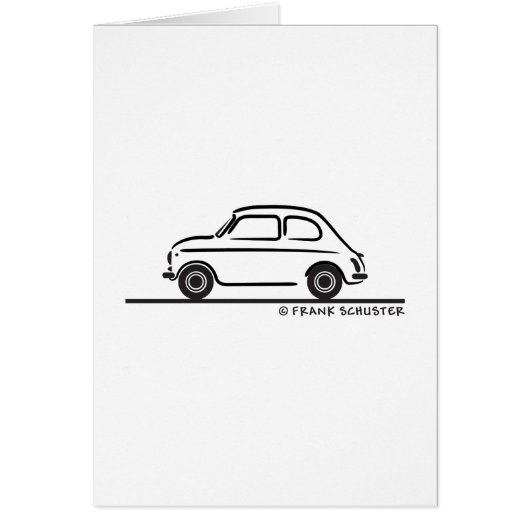 Fiat 500 Cinquecento Cards (Front)
