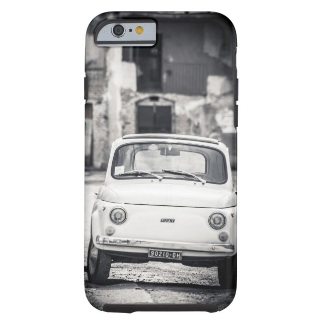 Fiat 500, Cinquecento in Italy Case-Mate iPhone Case (Back)