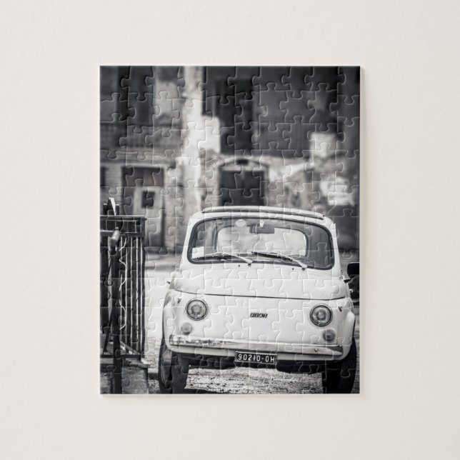 Fiat 500, Cinquecento in Italy Jigsaw Puzzle (Vertical)