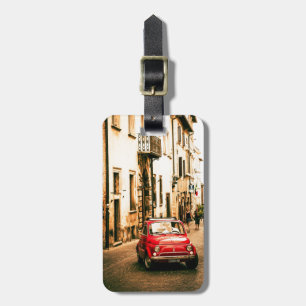 Fiat 500 Cinquecento in Italy. Luggage Tag