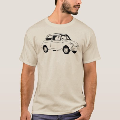 Fiat 500 Cinquecento T_shirt