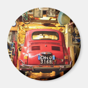 Fiat 500 in Italy Magnet