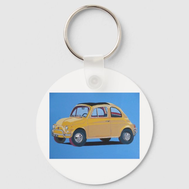 Fiat 500 keychain (Front)
