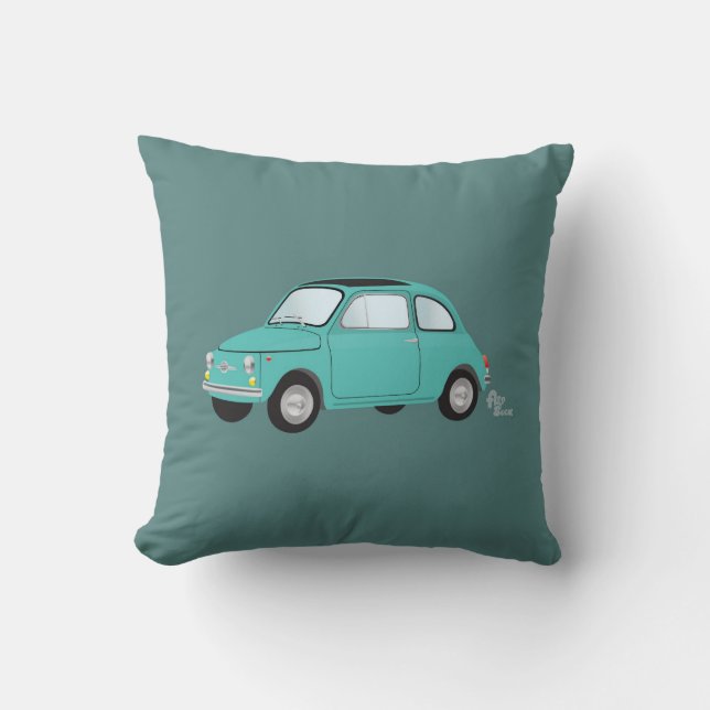 Fiat 500 Pillow (Front)