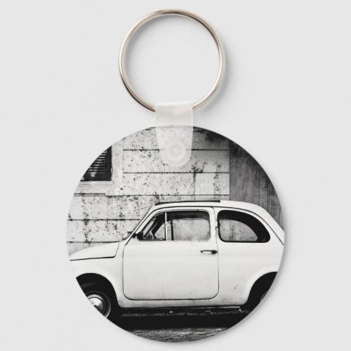 Fiat 500 Rome Keychain