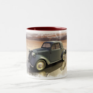 Fiat 500 Topolino topolino Two-Tone Coffee Mug