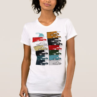 FIAT 850  SPORT COUPE SPIDER  COLOUR CHART362 T-Shirt