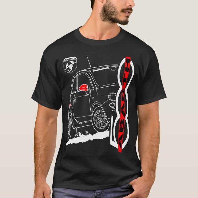 Fiat Abarth 500 T-Shirt (Front)