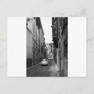 Fiat Cinquecento in Verona Postcard