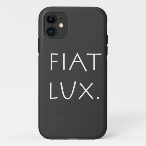 Fiat Lux iPhone 11 Case