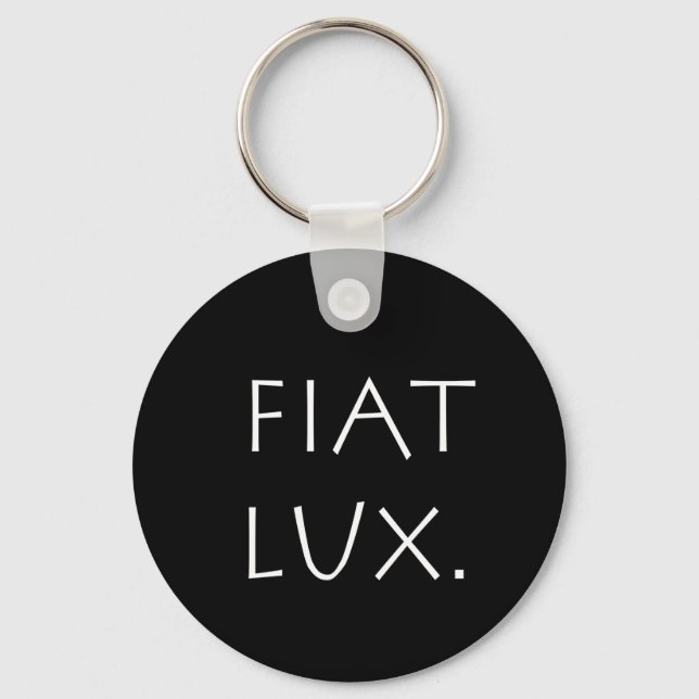 Fiat Lux Keychain (Front)