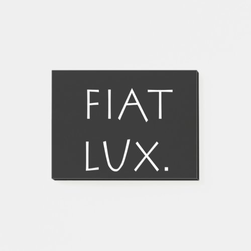 Fiat Lux Post_it Notes
