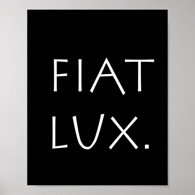 Fiat Lux Poster (Front)