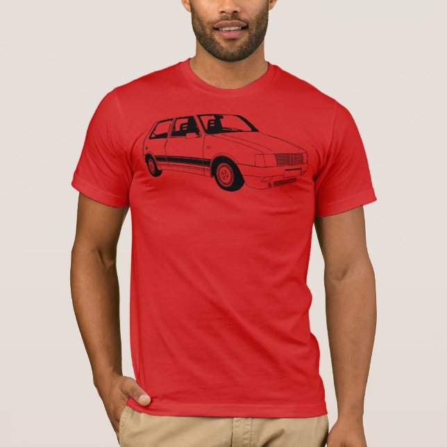 Fiat Uno Turbo I.E. T-shirt (Front)