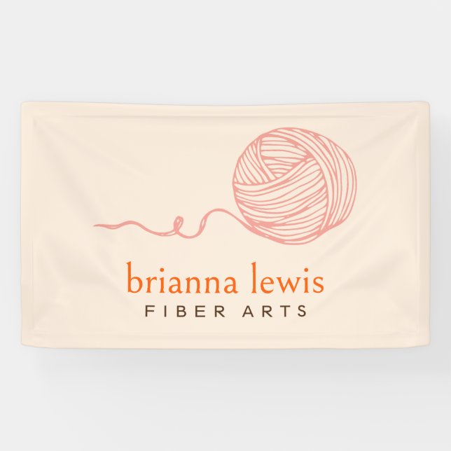 Fiber Artist Modern Yarn Market Banner (Horizontal)