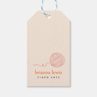 Fiber Artist Modern Yarn Product Tag 