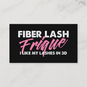 Fiber Lash Frique Busines Card