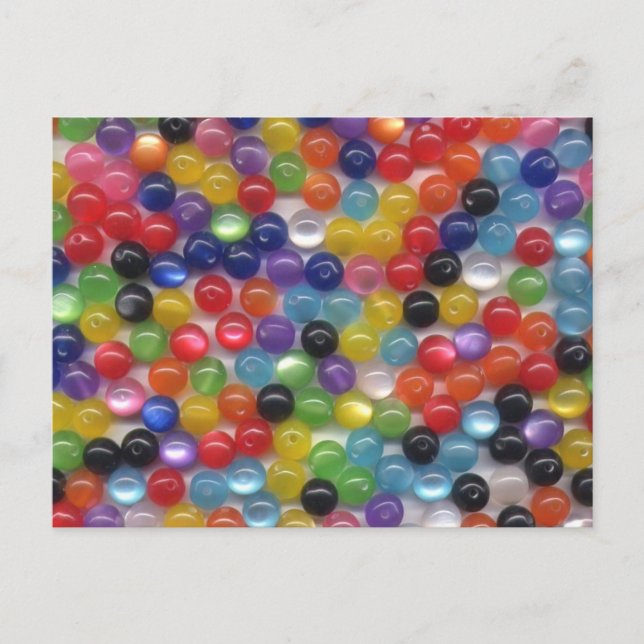 Fiber Optic Beads Postcard (Front)