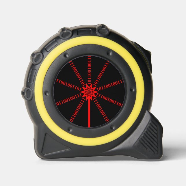 Fiber Optic Data Burst Tape Measure (Front)