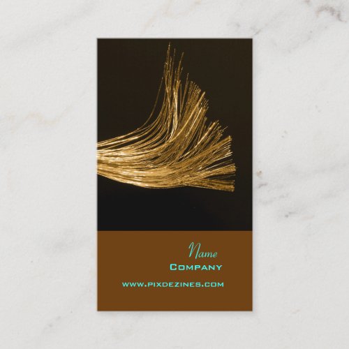 Fiber optic ~ hi tech business cards