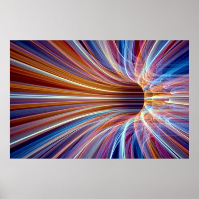 Fiber optic streak tunnel poster (Front)