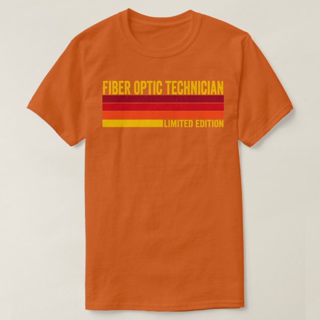 Fiber Optic Technician T-Shirt (Design Front)