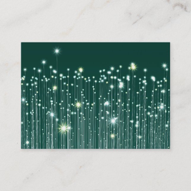Fiber Optic Universe Business Card (Front)
