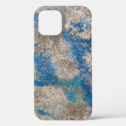 Fiberglass and Blue Paint iPhone 12 Case