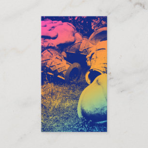 fiberglass summer ice cream cones business card