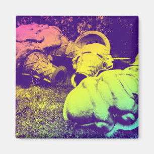 fiberglass summer ice cream cones magnet