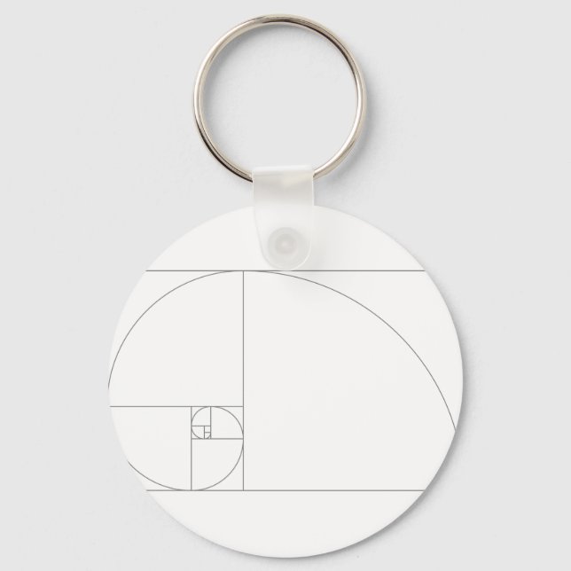 Fibonacci_Blocks Keychain (Front)