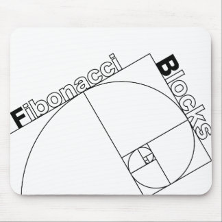 Fibonacci_Blocks Mouse Pad