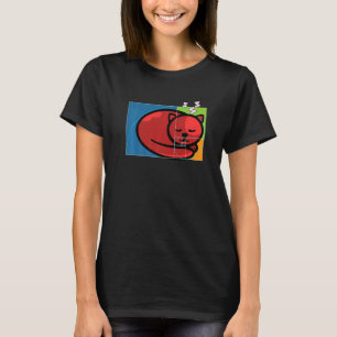Fibonacci Cat or Golden Ratio and Spiral or Fibona T-Shirt