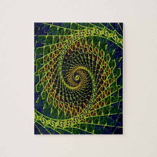 Fibonacci Colored, Puzzle (Vertical)
