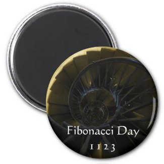 Fibonacci Day Magnet