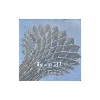 Fibonacci Day Stone Magnet