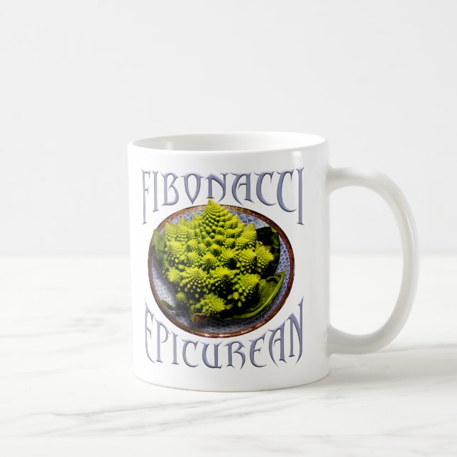 Fibonacci Epicurean Coffee Mug (Right)