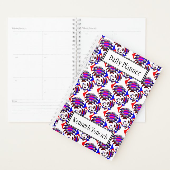 Fibonacci 'Fish' by Kenneth Yoncich Planner (Display)